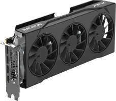 XFX Swift AMD Radeon RX 9070 OC Triple 90mm Fan Gaming Edition - Side