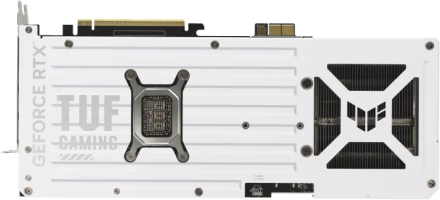 Asus TUF Gaming GeForce RTX 5070 Ti BTF White OC Edition - Rear