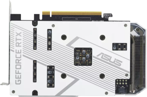 Asus Dual GeForce RTX 3060 White OC Edition 8GB - Rear