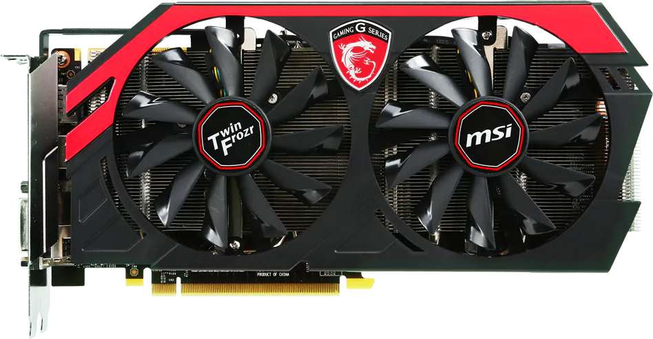 MSI GeForce GTX 760 Gaming OC - Front