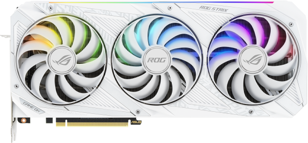 Asus ROG Strix GeForce RTX 3090 White Edition - Front