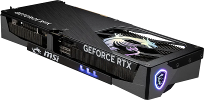 MSI GeForce RTX 5070 Ti GAMING TRIO OC PLUS - Side