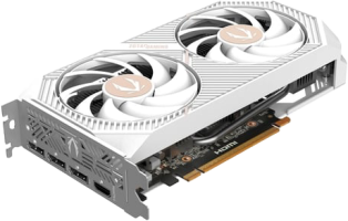 Zotac GeForce RTX 5050 Twin Edge OC White Edition - Side