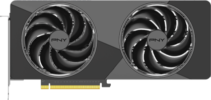 PNY GeForce RTX 5070 Slim Dual Fan Overclocked - Front