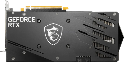 MSI GeForce RTX 3060 GAMING X - Rear