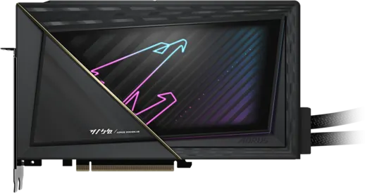Gigabyte AORUS GeForce RTX 5090 XTREME WATERFORCE - Front