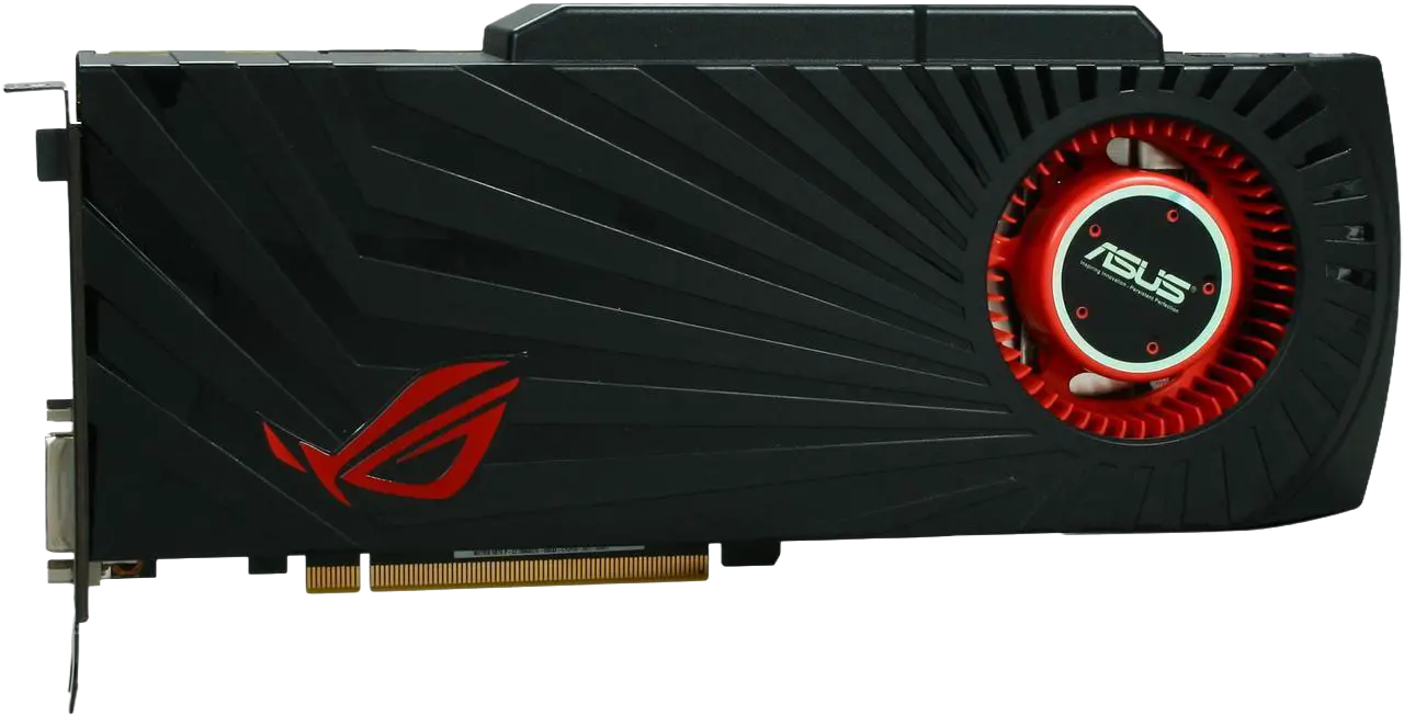 Asus ROG Matrix HD 5870 Platinum - Front