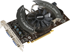 MSI GeForce GTX 650 Ti Power Edition - Side