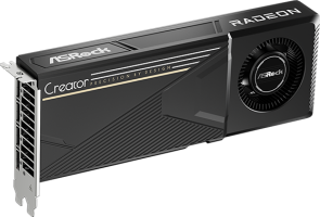 ASRock Radeon AI PRO R9700 Creator - Side