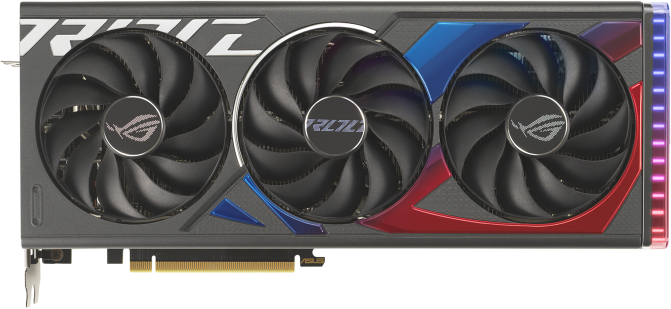 Asus ROG Strix GeForce RTX 4060 Ti - Front