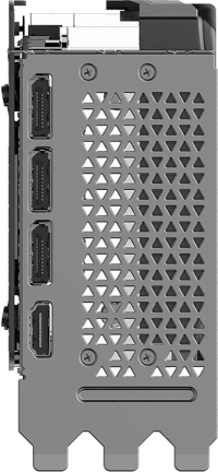 PNY GeForce RTX 5070 Ti Triple Fan - Outputs