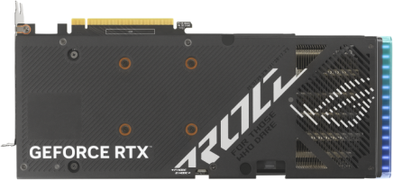 Asus ROG Strix GeForce RTX 4060 OC Edition - Rear