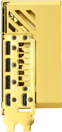 Asus ROG Astral GeForce RTX 5090 Dhahab OC Edition - Outputs