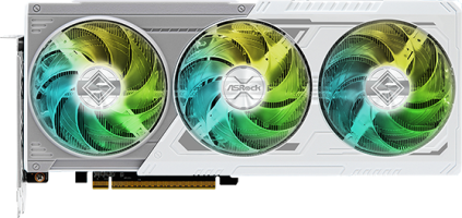 ASRock Radeon RX 9060 XT Steel Legend OC - Front