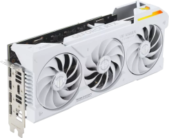 Asus TUF Gaming GeForce RTX 4070 Ti SUPER BTF White OC Edition - Side