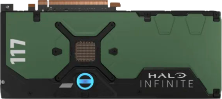 AMD Radeon RX 6900 XT Halo Infinite Limited Edition - Rear