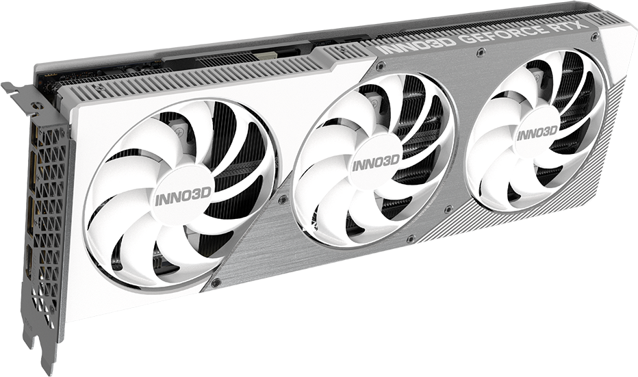 Inno3D GeForce RTX 5070 Ti X3 OC WHITE - Front