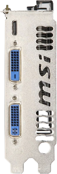 MSI GeForce GTX 650 Ti Power Edition - Outputs