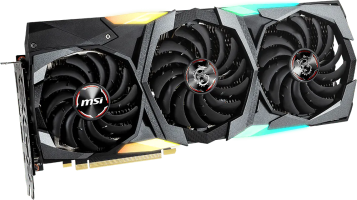 MSI GeForce RTX 2080 SUPER GAMING X TRIO - Side