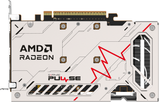 Sapphire PULSE AMD Radeon RX 9060 XT - Rear