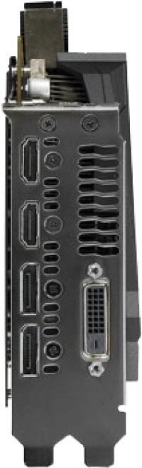 Asus ROG Poseidon GTX 1080 Ti Platinum - Outputs