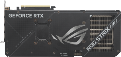 Asus ROG Strix GeForce RTX 5070 Ti OC Edition - Rear