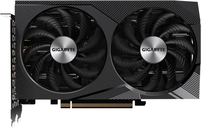 Gigabyte GeForce RTX 3060 WINDFORCE OC - Front