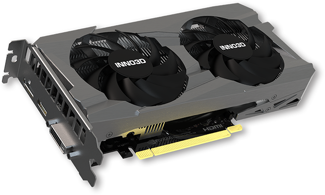 Inno3D GEFORCE RTX 3050 TWIN X2 V2 - Front