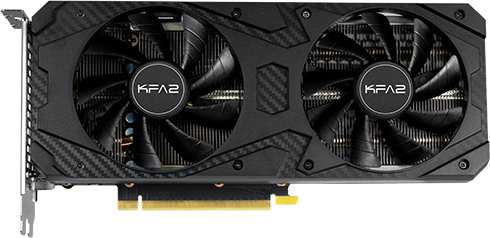 KFA2 GeForce RTX 3060 Ti 1-CLICK OC - Front