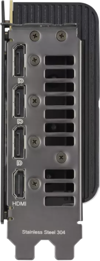 Asus ProArt GeForce RTX 4070 Ti - Outputs