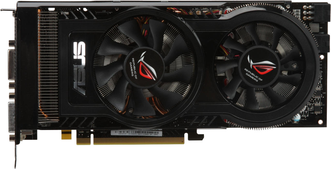 Asus ROG Matrix HD 4870 - Front