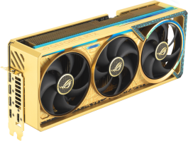 Asus ROG Astral GeForce RTX 5090 Dhahab OC Edition - Side