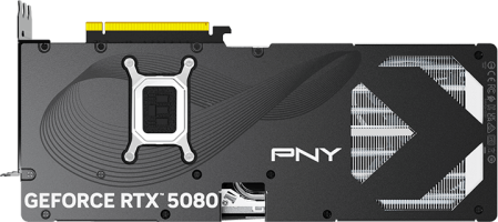 PNY GeForce RTX 5080 Triple Fan GPU - Rear