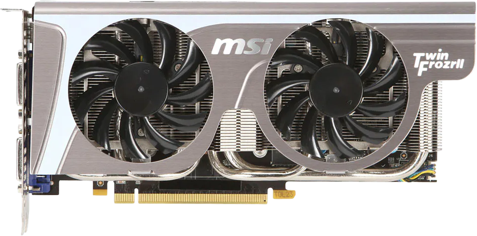 MSI GeForce GTX 560 Ti Twin Frozr II OC Edition - Front