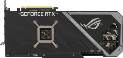 Asus ROG Strix GeForce RTX 3060 Ti V2 OC Edition - Rear