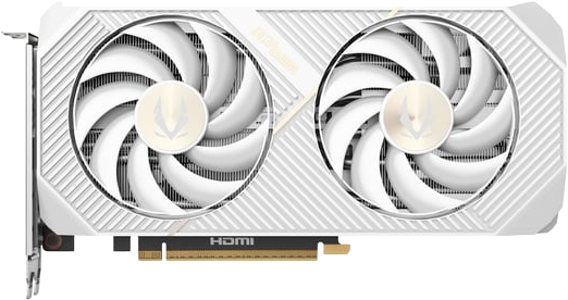 Zotac GeForce RTX 5070 Twin Edge OC White Edition - Front