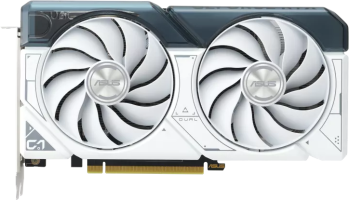 Asus Dual GeForce RTX 4060 Ti White Edition - Front
