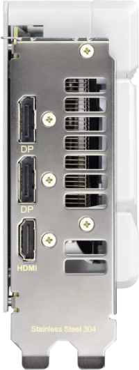 Asus Dual Radeon RX 9060 XT White Edition - Outputs