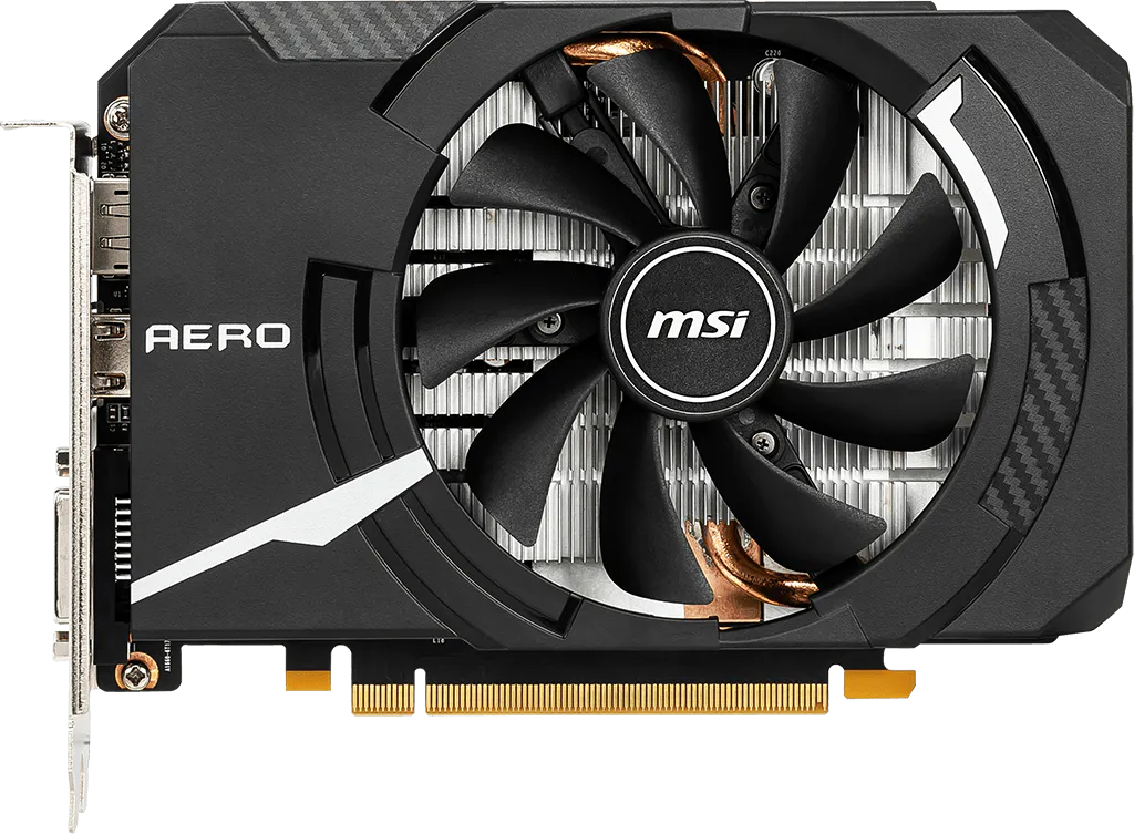 MSI GeForce GTX 1660 SUPER AERO ITX OC - Front