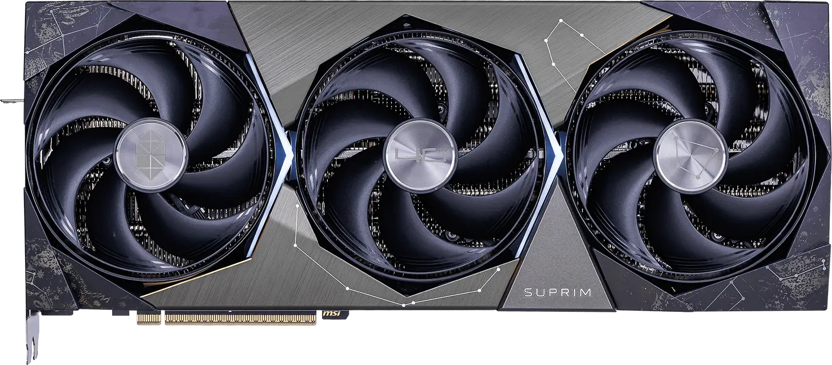 MSI GeForce RTX 5080 SUPRIM DRACO EPIC EDITION - Front