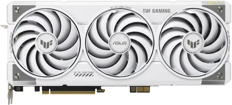 Asus TUF Gaming GeForce RTX 5070 Ti BTF White OC Edition - Front