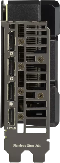 Asus Dual GeForce RTX 4060 Ti SSD - Outputs