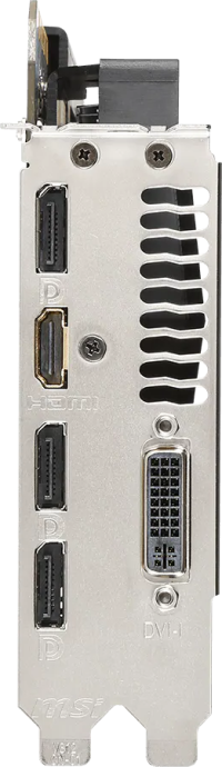 MSI GeForce GTX 980 Ti Armor 2X OC - Outputs