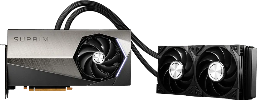 MSI GeForce RTX 4090 SUPRIM LIQUID - Front