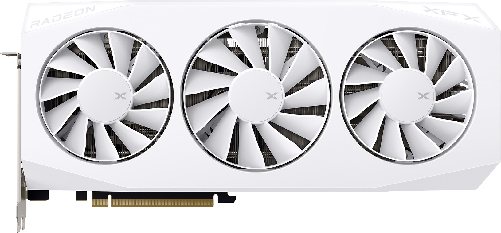 XFX Mercury AMD Radeon RX 9060 XT OC White Gaming Edition - Front