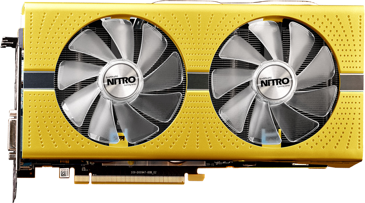 Sapphire NITRO + RX 590 8GB AMD 50 Gold Edition - Front