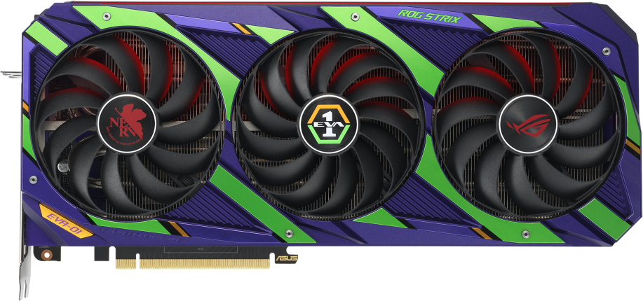 Asus ROG Strix GeForce RTX 3080 OC EVA Edition - Front