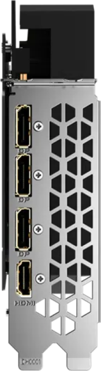 Gigabyte AORUS GeForce RTX 4090 XTREME WATERFORCE - Outputs