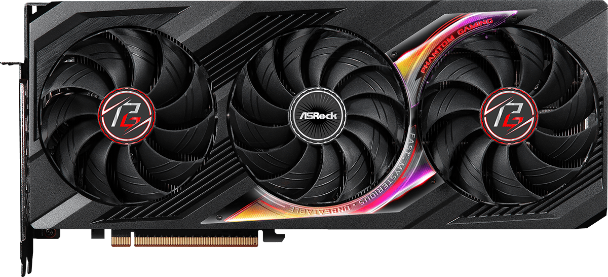 ASRock Radeon RX 7900 XTX Phantom Gaming OC - Front